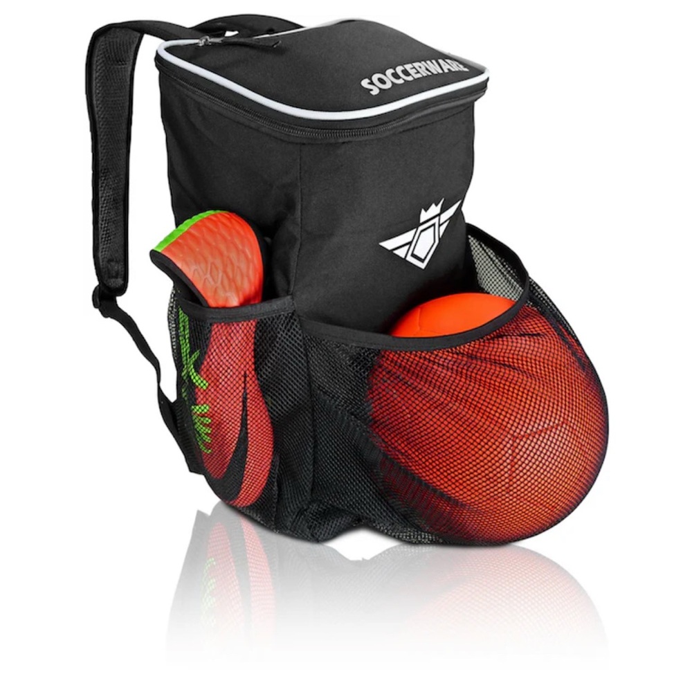 Soccerware Equipment Sports Backpack Soccer Black
